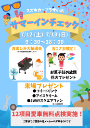 サマーインチェック